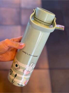 2026 Starbucks x Miffy Insulated 27oz Stainless Steel Water Bottle
